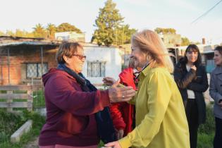 Recorrida por áreas liberadas en el barrio Bajo Valencia