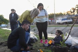 Recorrida por áreas liberadas en el barrio Bajo Valencia