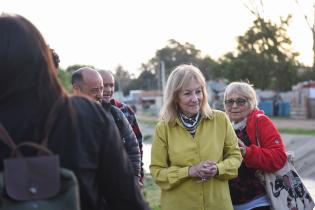 Recorrida por áreas liberadas en el barrio Bajo Valencia Recorrida por áreas liberadas en el barrio Bajo Valencia