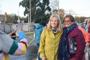 Recorrida por áreas liberadas en el barrio Bajo Valencia