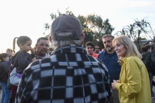 Recorrida por áreas liberadas en el barrio Bajo Valencia