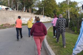 Recorrida por áreas liberadas en el barrio Bajo Valencia