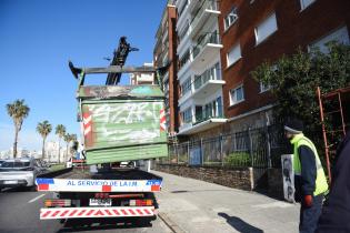 Reubicación de contenedores en el barrio Pocitos Reubicación de contenedores en el barrio Pocitos