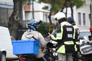 Operativos de fiscalización de escapes ruidosos de motos