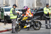 Operativos de fiscalización de escapes ruidosos de motos