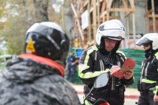 Operativos de fiscalización de escapes ruidosos de motos