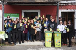 Inauguración de nuevo punto de recolección de aceite en el Municipio G 