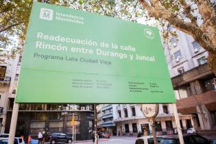 Obras en la calle Rincòn en el marco del programa Late Ciudad Vieja Obras en la calle Rincòn en el marco del programa Late Ciudad Vieja