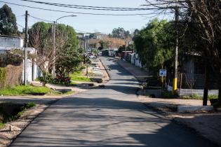 Segundo tramo de asfaltado en barrio La Carbonera Segundo tramo de asfaltado en barrio La Carbonera