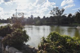 Lago Cachón del Parque Rodó