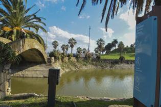 Lago Cachón del Parque Rodó