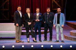 Presentación de ópera Pagliacci en el teatro Solís Presentación de ópera Pagliacci en el teatro Solís, 11 de agosto de 2022