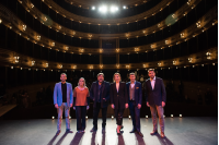 Presentación de ópera Pagliacci en el teatro Solís, 11 de agosto de 2022