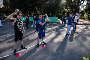 Actividades en el Parque Batlle en el marco del Plan ABC+ Deporte y Cultura,  13 de agosto de 2022