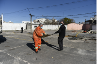 Traslado de chapas del Mercado Modelo