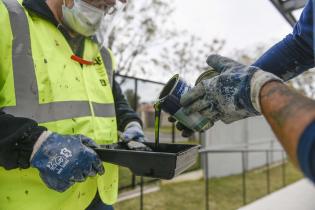  Cuadrilla ABC Trabajo en plaza Nº10 Cerro