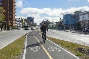 Bicicircuito Montevideo. Bicisenda Av. Luis A. de Herrera