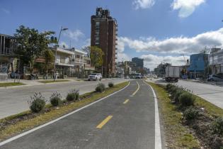 Bicicircuito Montevideo. Bicisenda Av. Luis A. de Herrera