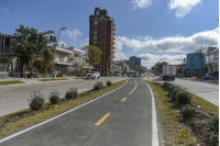 Bicicircuito Montevideo. Bicisenda Av. Luis A. de Herrera