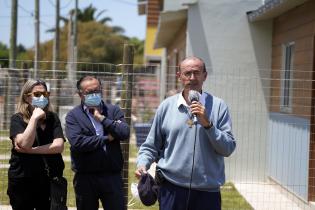 Inauguración de viviendas de Brazos Unidos