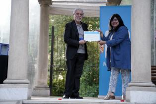 Entrega de premios del concurso literario Juan Carlos Onetti