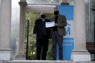 Entrega de premios del concurso literario Juan Carlos Onetti