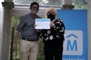 Entrega de premios del concurso literario Juan Carlos Onetti