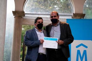 Entrega de premios del concurso literario Juan Carlos Onetti