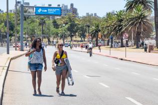 Espacio peatonal Rambla