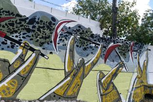 Murales en barrio Unión y Villa Española Murales en barrio Unión y Villa Española