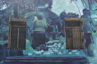 Murales en barrio Unión y Villa Española Murales en barrio Unión y Villa Española
