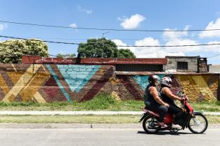 Murales en  barrio Unión y Villa Española  