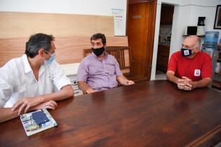 Reunión Marcelo Signorelli, Jorge Carril y Andrés Abt 