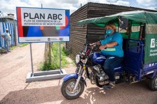 Intendenta recorre obras por plan ABC Intendenta recorre obras por plan ABC
