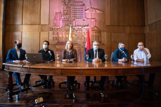 Conferencia de prensa sobre medidas destinadas al sector hotelero Conferencia de prensa sobre medidas destinadas al sector hotelero