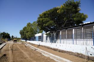 Trabajos viales en Av. Luis Batlle Berres