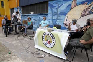 Radio Lengua Libre en el Complejo SACUDE Radio Lengua Libre en el Complejo SACUDE