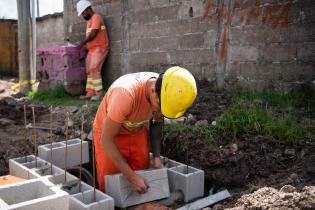 Avance de obras viales en barrio Marconi por Plan ABC