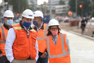 Habilitación de circulación hacia el Centro del túnel de Av. Italia Habilitación de circulación hacia el Centro del túnel de Av. Italia