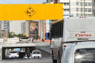 Habilitación de circulación hacia el Centro del túnel de Av. Italia