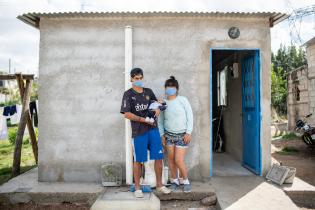 Avance de obras en los barrios Paso Hondo y Villa Isabel