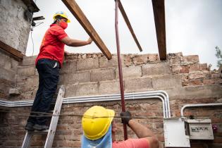 Avance de obras en los barrios Paso Hondo y Villa Isabel