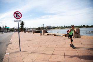 Nuevas señalizaciones de tránsito en la Rambla Sur