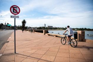 Nuevas señalizaciones de tránsito en la Rambla Sur