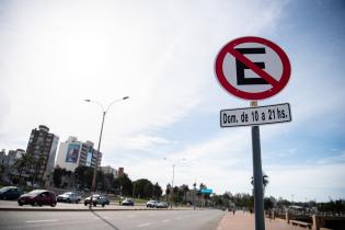 Nuevas señalizaciones de tránsito en la Rambla Sur