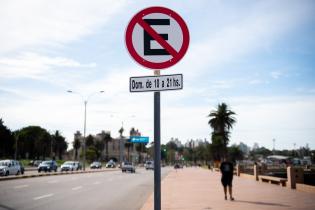 Nuevas señalizaciones de tránsito en la Rambla Sur