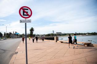 Nuevas señalizaciones de tránsito en la Rambla Sur