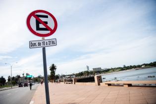 Nuevas señalizaciones de tránsito en la Rambla Sur