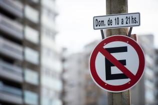 Nuevas señalizaciones de tránsito en la Rambla Sur