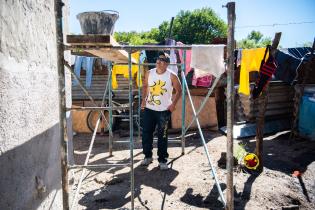 Obras en vivienda de barrio Antares